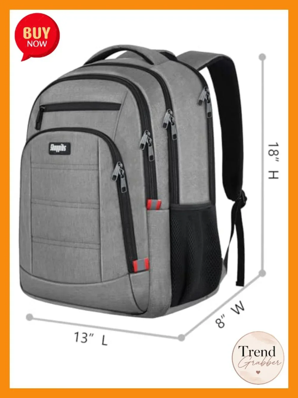 Anti Theft Laptop Backpack Fits 15.6 Inch, Travel School Bookbag for Men Women,